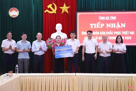 Hà Tĩnh: Quỹ Cứu trợ tỉnh tiếp nhận 3 tỷ đồng khắc phục hậu quả bão số 10 